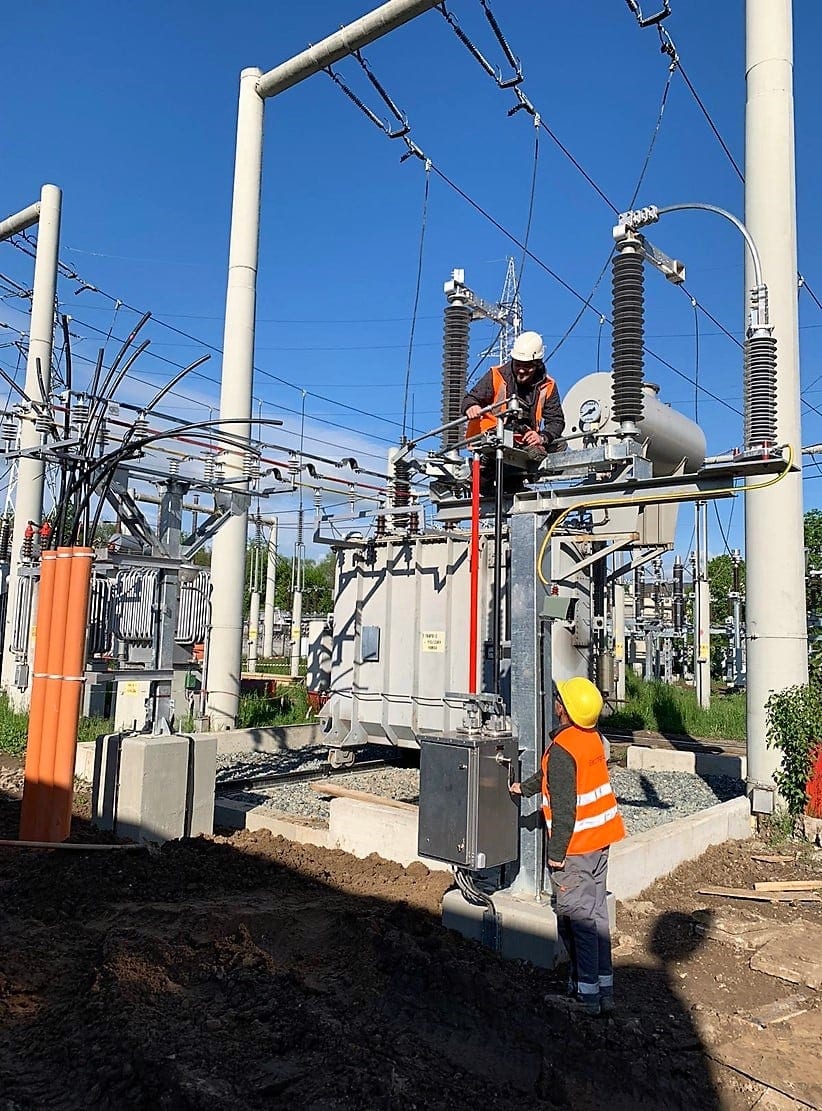 Nod energetic din Baciu, reabilitat de Electrogrup