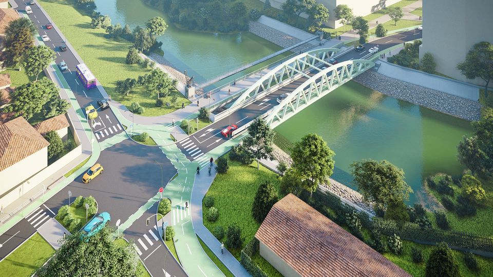 Compania franceză Freyrom a câștigat licitația pentru Podul Porțelanului, din Cluj-Napoca, proiect blocat de cinci ani.