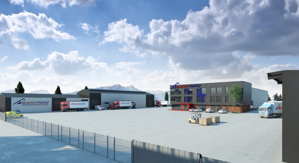 Fabricantul de acoperișuri din țiglă metalică Blachotrapez va începe, până în primăvara lui 2023, producția la alte două unități.