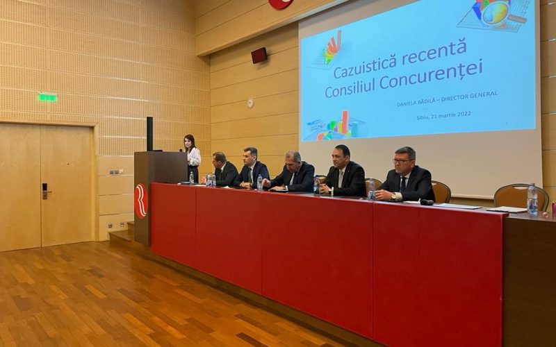 Conferinta ccia sibiu consiliul concurentei