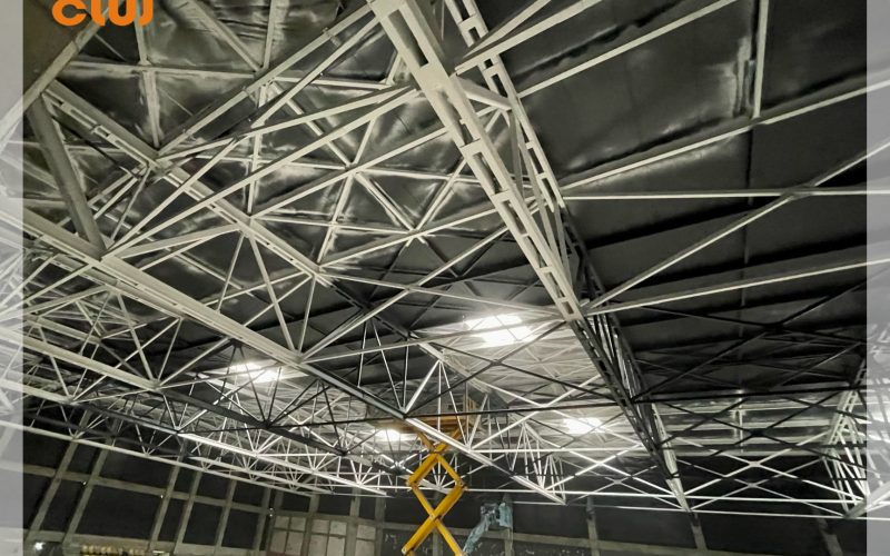 Antrepriza de Construcții și Instalații (ACI) a avansat cu lucrările la sala de sport competițională de nivel internațional de la Baza Sportiva Turda (BST).