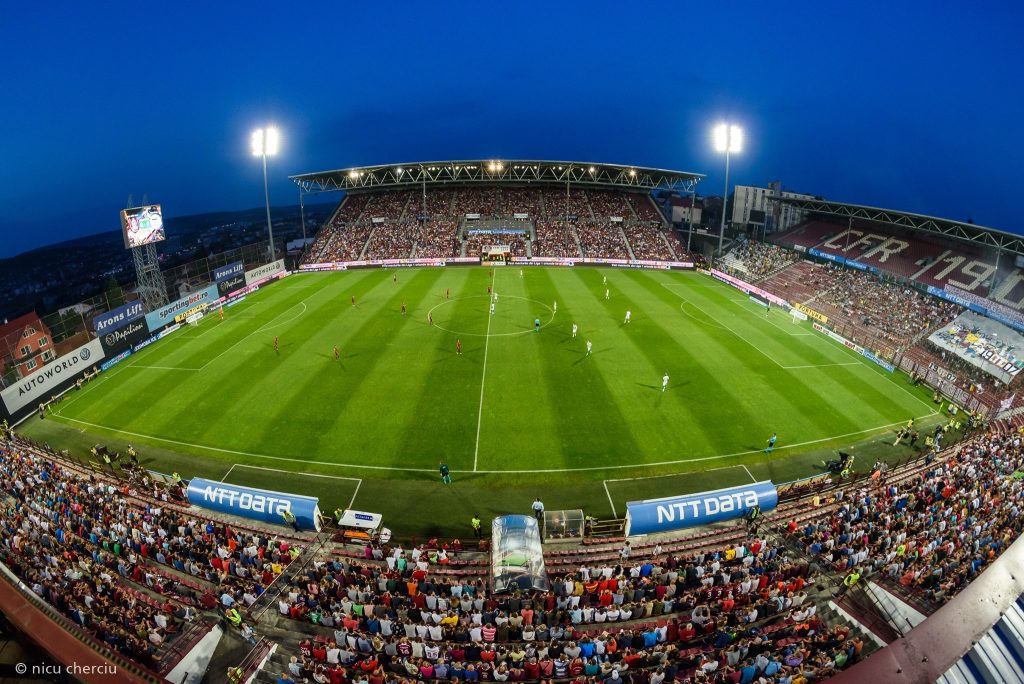 Clubul de fotbal CFR 1907 Cluj va trece la modernizarea Stadionului Dr. Constantin Rădulescu, proiect realizat de Biroul Bog’Art.