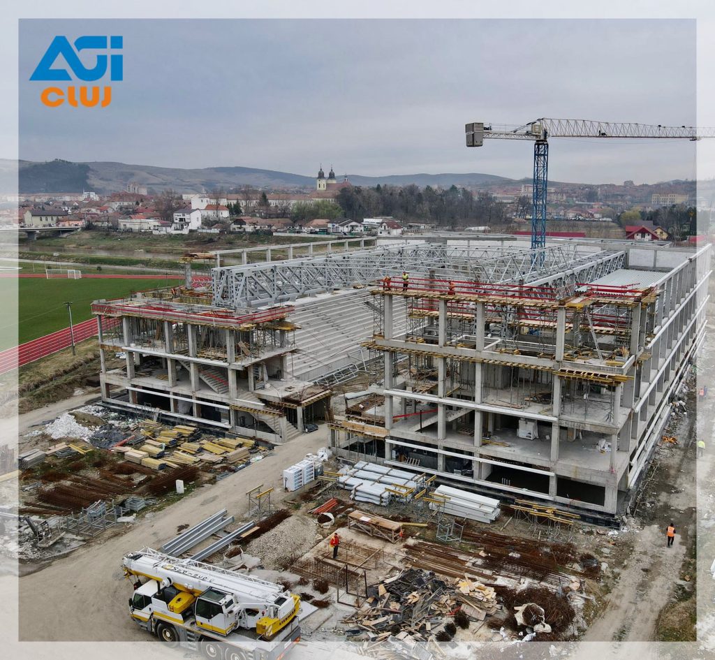 Antrepriza de Construcții și Instalații (ACI) a prezentat stadiul lucrărilor pe care le derulează la Sala Polivalentă Blaj (SPB), investiție de 8,4 milioane lei.