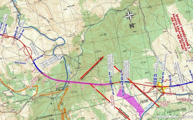 Compania Națională de Administrare a Infrastructurii Rutiere (CNAIR) a selectat șase oferte pentru construirea sectorului din Autostrada Transilvania care cuprinde și tunelul Meseș.