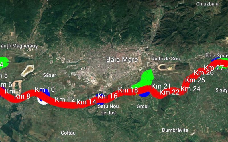 Compania Națională de Administrare a Infrastructurii Rutiere (CNAIR) a aprobat proiectul Centurii Metropolitane Baia Mare (CMBM).