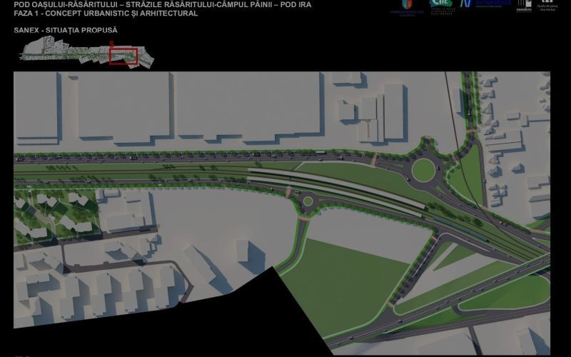 Culoarul de mobilitate nord, un nou bulevard pe axa Est-Vest, de-a lungul căii ferate, a fost prezentat la o dezbatere publică a Centrului de Inovare și Imaginație Civică (CIIC).