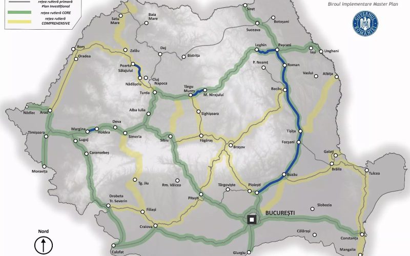 Tronsonul Nădășelu – Poarta Sălajului a Autostrăzii Transilvania (A3) este singurul pe care se lucrează acum din cele finanțabile prin Programul Național de Redresare și Reziliență (PNRR).