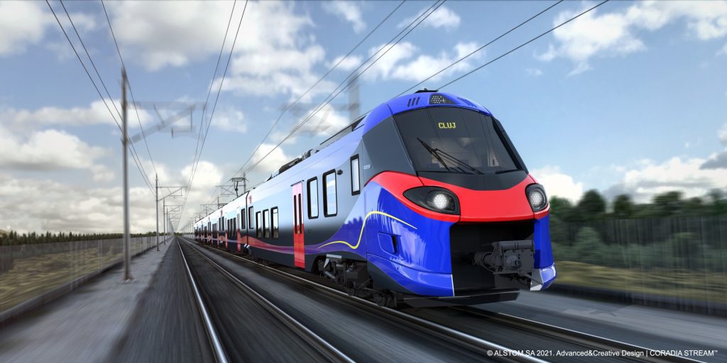 Noile rame electrice interregionale (RE-IR) contractate de Autoritatea pentru Reformă Feroviară (ARF) de la producătorul Alstom Ferroviaria ajung la Cluj.