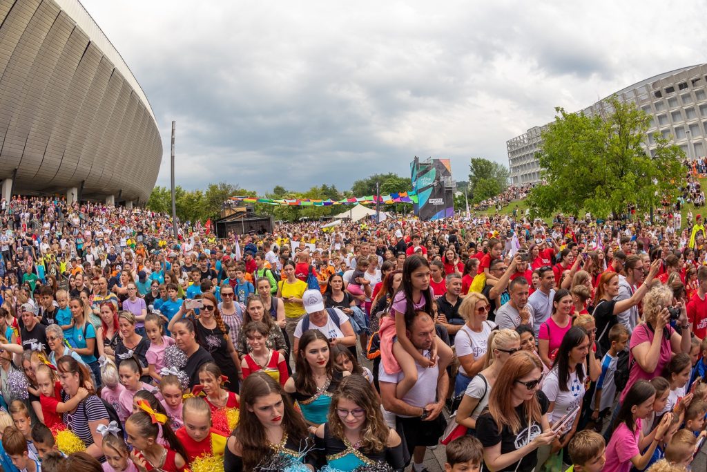 Peste 110.000 de oameni au fost consemnați la Sports Festival, între 9-12 iunie, la Cluj-Napoca.