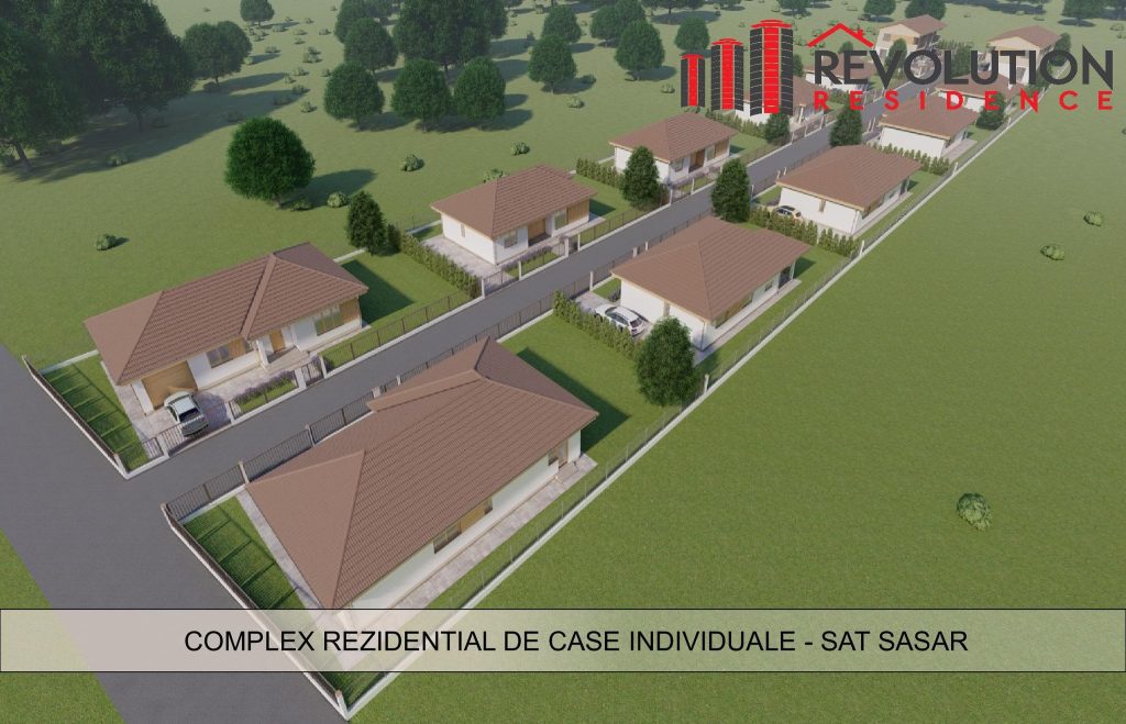 Dezvoltatorul imobiliar Revolution Residence se apropie de finalizarea ansamblului din satul Săsar, aflat la 7 km de reședința de județ.