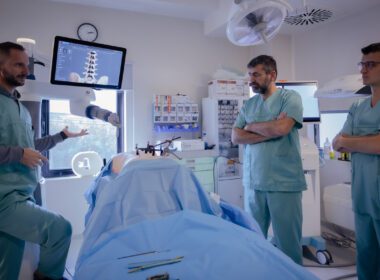 O echipă de medici neurochirurgi din Spitalul MedLife Humanitas (SMH) Cluj a testat, în vederea implementării în cadrul unității, cea mai performantă tehnologie robotică și de neuronavigație integrată disponibilă în lume.