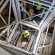 Stadiul actual al lucrărilor la Turnul Pompierilor, proiect cu finanțare europeană, este de 85%.