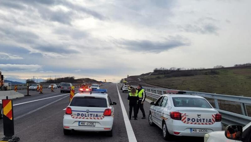 Am deschis traficul în regim de autostradă și pe cei 1,5 km din zona Dealului Oiejdea.
