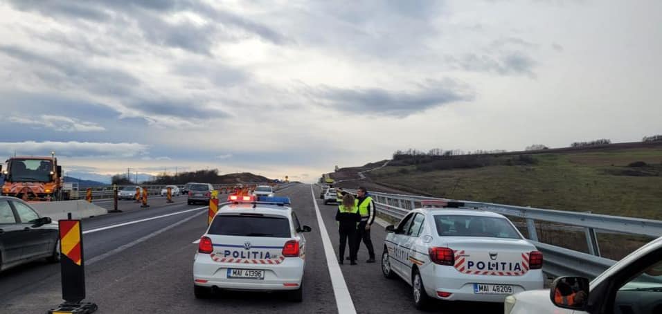 Am deschis traficul în regim de autostradă și pe cei 1,5 km din zona Dealului Oiejdea.