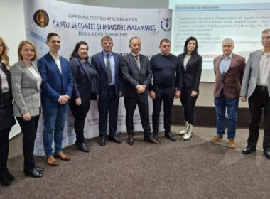 40 de companii din județul Maramureș și din Ungheni (Republica Moldova) au participat, la Centrul de Instruire și Marketing Gheorghe Marcaș din Baia Mare, la o misiune economică.