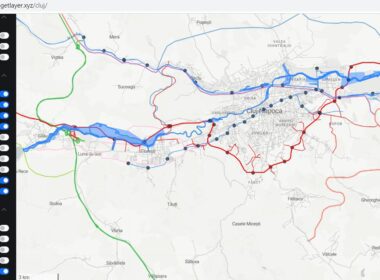 Locuitorii Zonei Metropolitane Cluj (ZMC) au acum la dispoziție o unealtă online care integrează pe o singură hartă o multitudine de informații disparate.