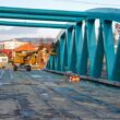 Lucrările la Podul Porțelanului sunt finalizate în proporție de 90%, termenul de finalizare fiind decembrie 2022”, conform municipalității clujene.