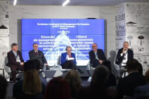 Societatea Academică de Management din România (SAMRO) şi compania NTT DATA Romania au organizat o conferinţă cu temele: ”Provocări ale managementului în contextul macroeconomic actual” şi ”Viitorul managementului resurselor umane în industria de tehnologie”. 