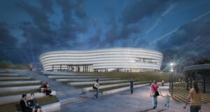 Noua sală polivalentă va avea 10.075 de locuri și va deveni un reper pentru evenimentele orașului aflat în inima României - meciuri, evenimente culturale, concerte.