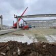 ASA Cons România a dezvăluit detalii din timpul execuției lucrărilor pentru centrele comerciale Carrefour (15.000 mp) și Leroy Merlin (9.000 mp) din cadrul Retail Park AFI Arad.
