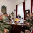 Am primit vizita delegației franceze din partea grupului de luptă NATO de la Cincu. Am avut plăcerea de a purta discuții cu delegația franceză condusă de col. Alexandre Feligonde, Commanding Officer of the BattleGroup însoțit de lt. col. Vincent Coulongeat, Deputy Commmander și cpt. Levitre Jean-Olivier.
