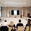 Invitații AFA și AFTP au aflat detalii despre cursurile de digitalizare și sprijinul oferit întreprinderilor mici și mijlocii pentru implementarea învățării la locul de muncă, cu acces la platforma E-learning oferite prin acest proiectul ALIS.