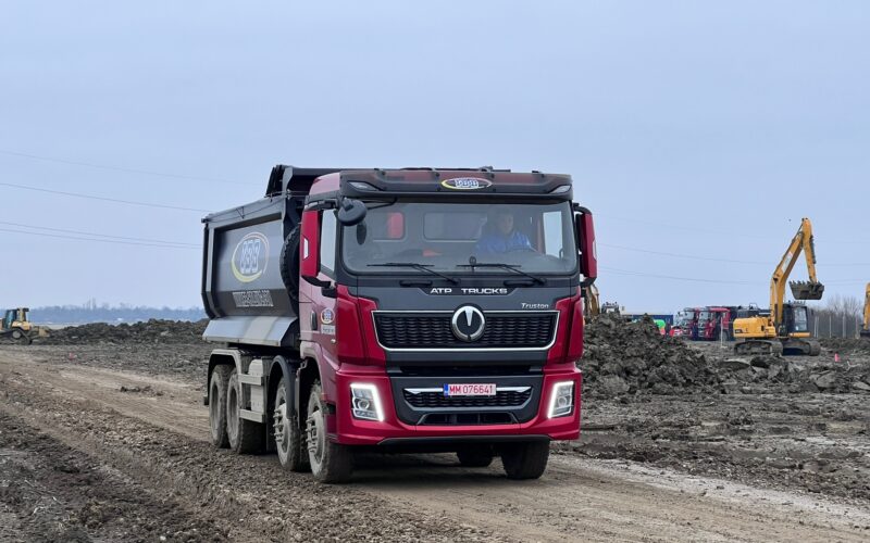 Flota IBB Logistics România s-a mărit cu primul lot de cinci autobasculante din cele 20 pe care ATP Trucks i le va livra.