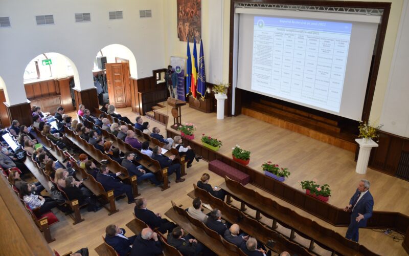Cornel Cătoi, rectorul Universității de Științe Agricole și Medicină Veterinară (USAMV) Cluj, a prezentat raportul său pe 2022.