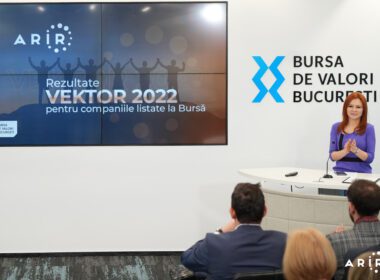 Asociația Română pentru Relația cu Investitorii (ARIR) a publicat noile criterii pentru indicatorul VEKTOR care evaluează companiile listate la Bursa de Valori București (BVB) din perspectiva comunicării cu investitorii.