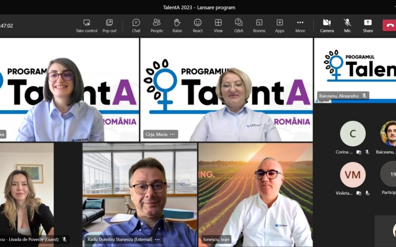 Aflat la a patra ediție în România, TalentA 2023 este un program educațional gratuit pentru dezvoltarea competențelor profesionale în managementul afacerilor și agricultură, dedicat femeilor inovatoare din mediul rural.