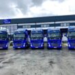 “Deoarece la Trans Sese suntem axați pe creștere și dezvoltare, primăvara aceasta am reînnoit flota cu 20 de camioane noi marca Volvo FH Globetrotter XL”, a anunțat conducerea societății clujene.