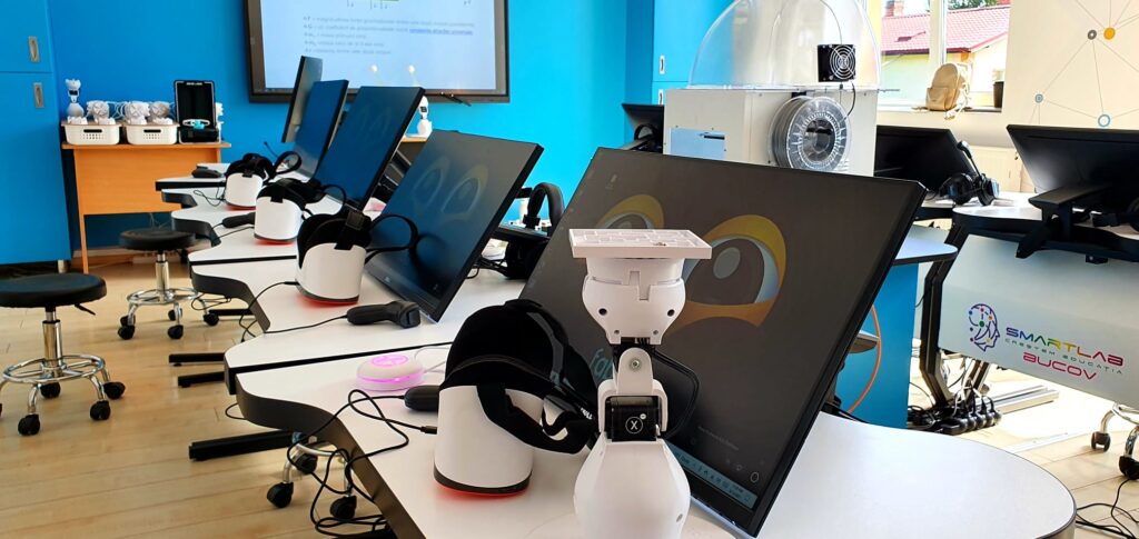 Am reușit să câștigăm un laborator SmartLab în cadrul Planulului Național de Redresare și Reziliență (PNRR), în valoare de 60.000 euro.