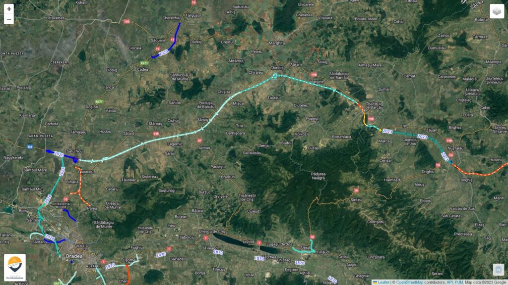 Asociația Pro Infrastructură (API) a realizat o recapitulare de vară pe Autostrada Transilvania (A3), în care arată stadiul poveștilor interminabile dintre Târgu Mureș și Oradea.