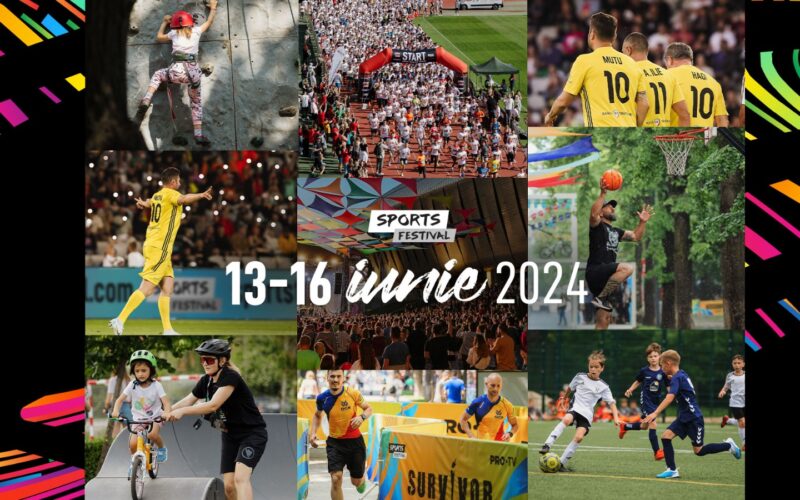 După o ediție de succes organizată anul acesta, în 1-4 iunie, cu record de participanți, organizatorii Sports Festival se pregătesc pentru următoarea care va aduce noi surprize și provocări iubitorilor de sport.