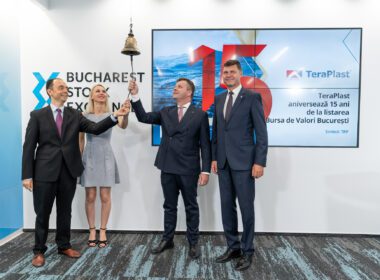 În urma ofertei publice inițiale (IPO) de la TeraPlast, aveam 421 de acționari, azi am ajuns la 13.000, deci am atras atenția unui număr semnificativ de investitori de pe piața românească.