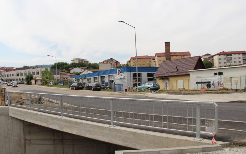 În cadrul proiectului de investiții care vizează modernizarea coridorului de mobilitate urbană, axa est-vest, străzile Avram Iancu - Corneliu Coposu, podul de pe artera din urmă a fost demolat, fiind construit altul de către societatea Avril. 
