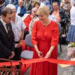La ceremonia de inaugurare a Muzeului Școlii Medicale Clujene (MSMC) au participat membri ai comunității academice și locale, Ioan-Aurel Pop și Irinel Popescu, președinte respectiv membru corespondent al Academiei Române.
