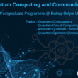 Universitatea Babeș-Bolyai (UBB) Cluj-Napoca va lansează, din toamnă, un program postuniversitar inovativ de Quantum Computing and Communication (QCC), un pas important în consolidarea poziției sale de centru de excelență în domeniul tehnologiilor cuantice din țară.