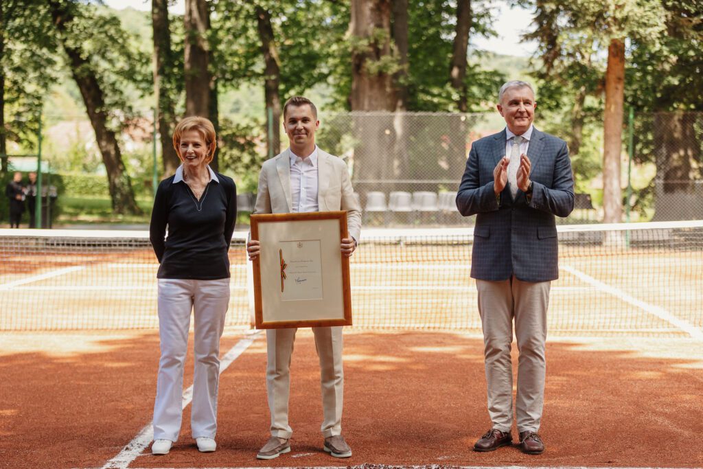 Transylvania Open, desemnat în 2022 cel mai bun turneu din lume la categoria WTA 250, a primit onoarea de a fi sub Înaltul Patronaj al Majestății Sale Margareta, Custodele Coroanei Române.