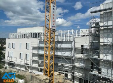 Antrepriza de Construcții și Instalații (ACI) a dezvăluit stadiul șantierului de la  Spitalului Clinic de Urgență pentru Copii din Cluj-Napoca.