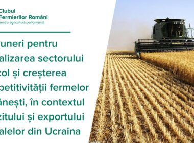 CFRAP a semnalat necesitatea unei abordări sistemice de răspuns la crize in vederea revitalizării sectorului agricol și creșterii competitivității fermelor românești, în contextul tranzitului și exportului cerealelor din Ucraina.