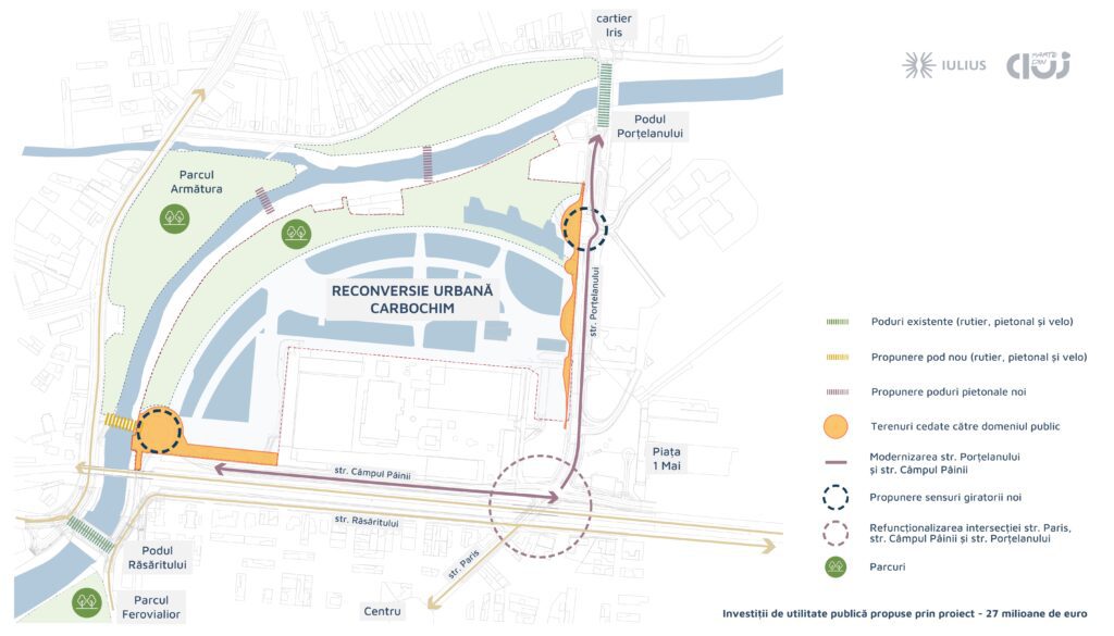 Reconversia urbană a fostei platforme Carbochim propune un concept integrat, de tip mixed-use, un model de dezvoltare urbană sustenabilă, cu beneficii extinse asupra întregii comunități din oraș.