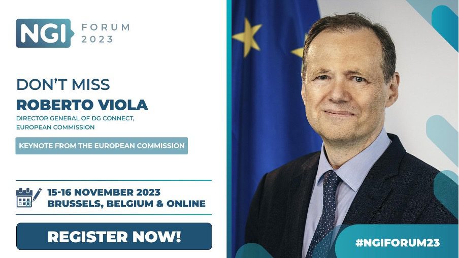 NGI Forum 2023, un eveniment flagship al Comisiei Europene care dezbate viitorul Internetului în Europa, organizat de inițiativa Next Generation Internet, va avea loc pe 15-16 noiembrie, în Bruxelles și online, reunind inovatori, factori de decizie, cercetători, lideri din industrie și utilizatori deopotrivă, cu focus pe conceptul revoluțional „Digital Commons”.