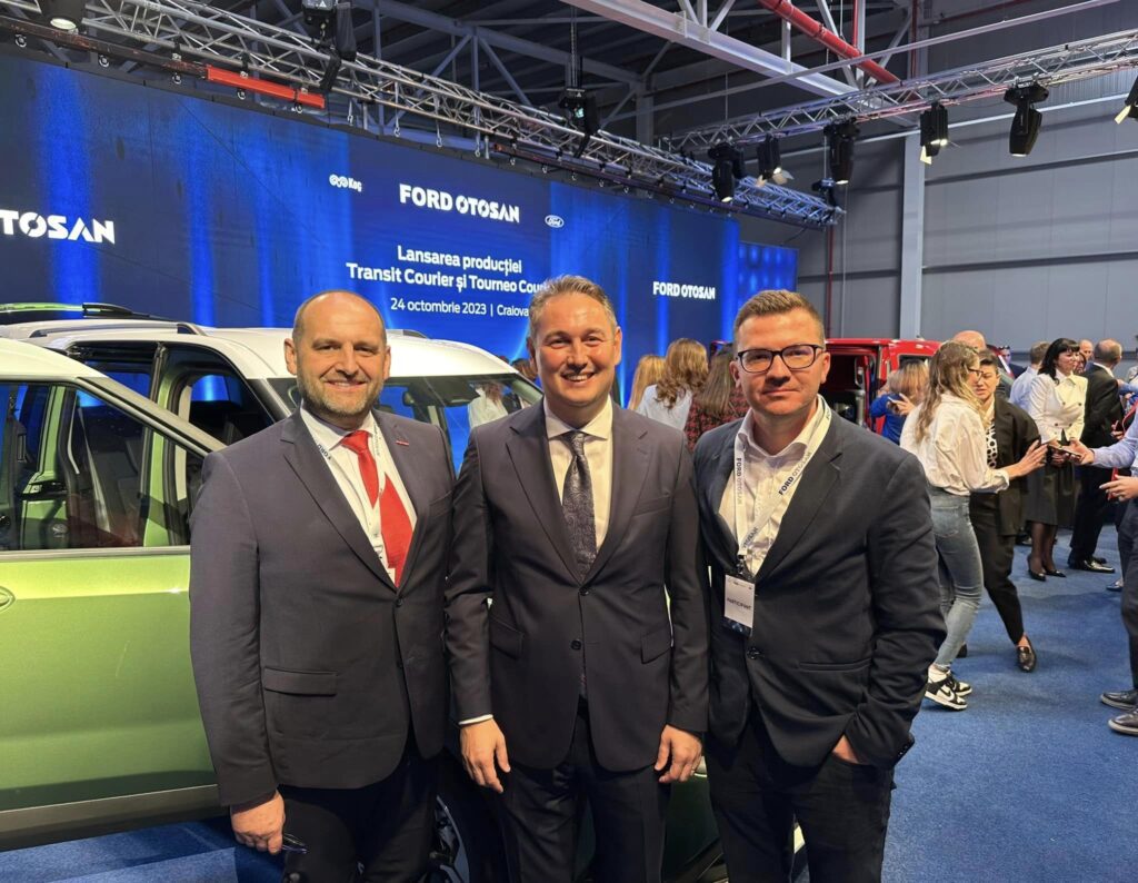 Am fost prezenți la un eveniment de anvergură pentru Ford Otosan: lansarea producției modelelor Transit Courier și Tourneo Courier. 