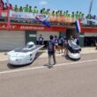 “Premieră: maşina care va fi condusă de studenţi şi alimentată doar cu energie solară a ajuns la competiția World Solar Challenge (WSC), în Australia.