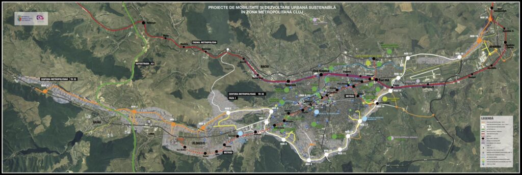 În cadrul licitației a fost depusă o ofertă pentru tronsonul 2 al Centurii Metropolitane Cluj-Napoca (CMC), venită din partea asocierii CON-A Operations, Dimex 2000, Hydrostoy, Concelex și Automagistral-Pivden.