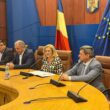La Zalău, Corina Crețu s-a întâlnit cu prefectul județului, Toma Dari, subprefecții Adriana Sabou și Florin Florian, primarul Ionel Ciunt.