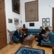 Rectorul Universității Babeș-Bolyai, Daniel David, i-a avut oaspeți pe ambasadorul Republicii Finlanda în România (și Moldova), Leena Liukkonen, și pe Mircea Hotoleanu, consul onorific al Republicii Finlanda la Cluj.
