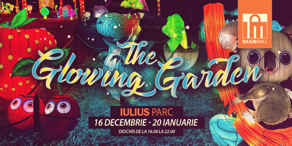 The Glowing Garden recreează tradiționalele felinare chinezești de Anul Nou, care au impresionat întreg mapamondul.