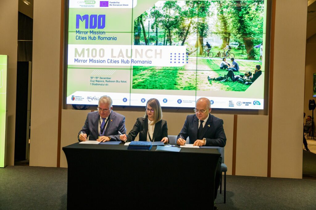 Hub-ul Național M100, lansat la Cluj